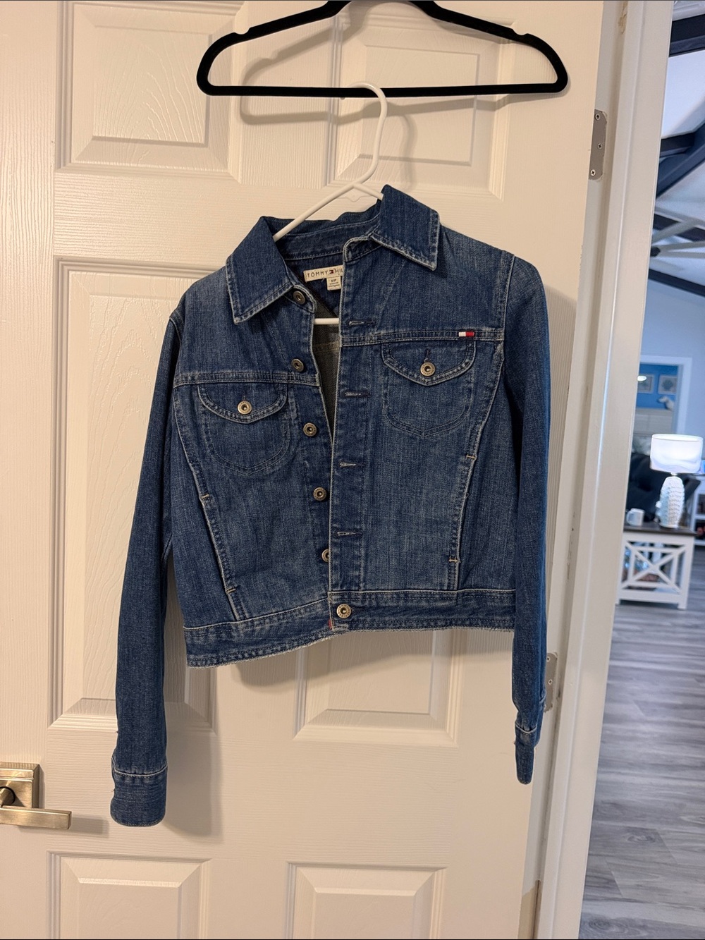 Tommy Hilfiger Dark Blue Denim Trucker Jacket
